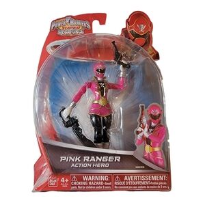 2014 POWER RANGERS Pink Ranger Super MegaForce Action Figure #38205 Bandai